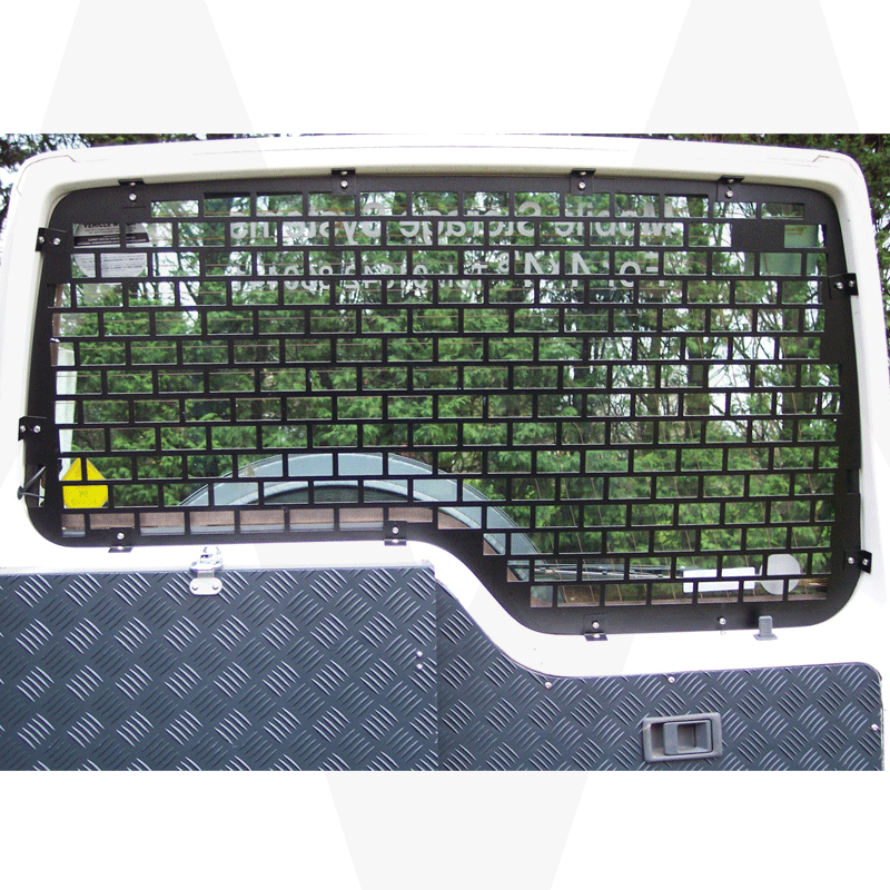 Land Rover Discovery 1/2 Rear Door Window Guard – Mobile Storage Systems